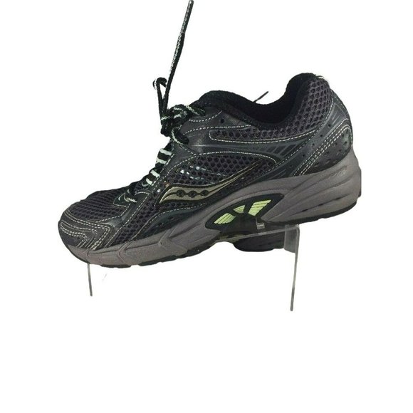 Saucony Grid Terrain Womens 15102-2 Running Shoe Size 6 Black Sneakers Athletic - Picture 7 of 12